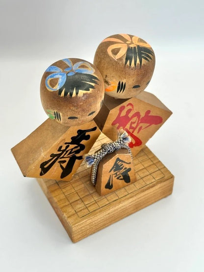 FT78 - Omiyage folktoy kokeshi Shogi