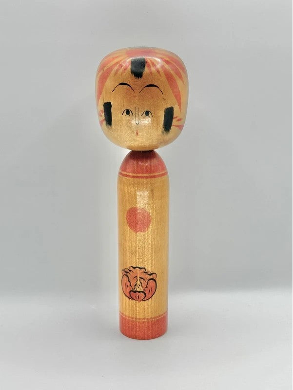 K20059 - Traditional Zao kokeshi by Yusuke Kimura 木村祐助