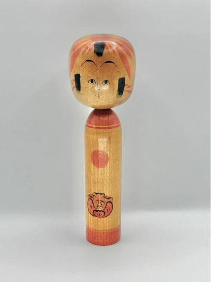 K20059 - Traditional Zao kokeshi by Yusuke Kimura 木村祐助