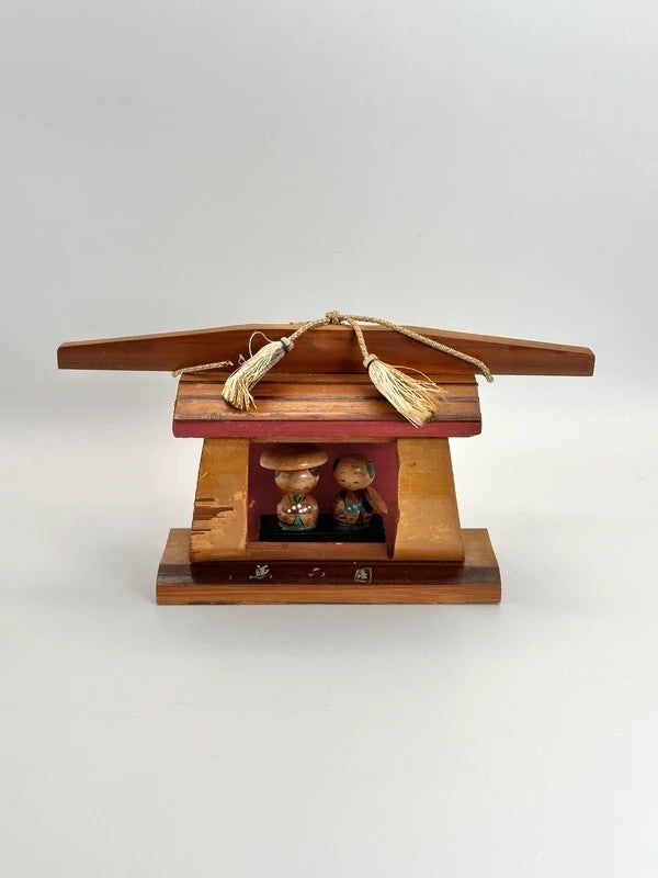 FT69 - Vintage bamboo Japanese folktoy
