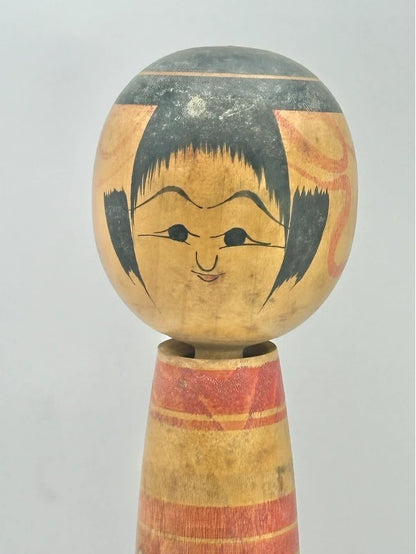 K20060 - Traditional Tsuchiyu Kokeshi by Kyuya Sato 佐藤久弥