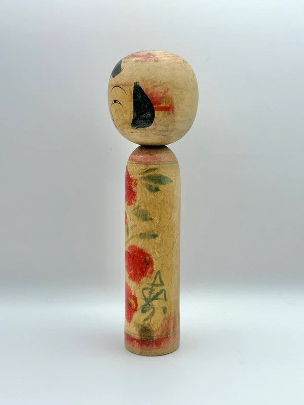 K20056 - Traditional Zao kokeshi by Genkichi Saito 斎藤源吉