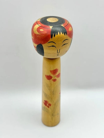 K18061 - Traditional Tsuchiyu kokeshi by Yutaka Inage 稲毛豊