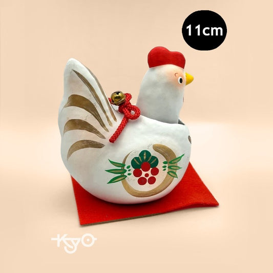 FT35 - Folk toy Paper Mache Chicken 干支張子（酉）