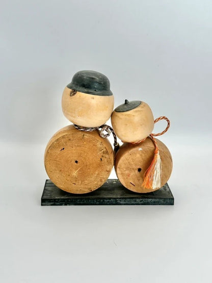 FT81 - Vintage omiyage taiko kokeshi