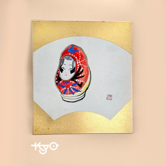 SHP146 - Vintage orignal shikishi artwork card