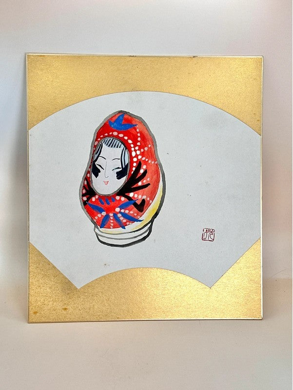 SHP146 - Vintage orignal shikishi artwork card