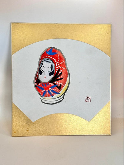 SHP146 - Vintage orignal shikishi artwork card