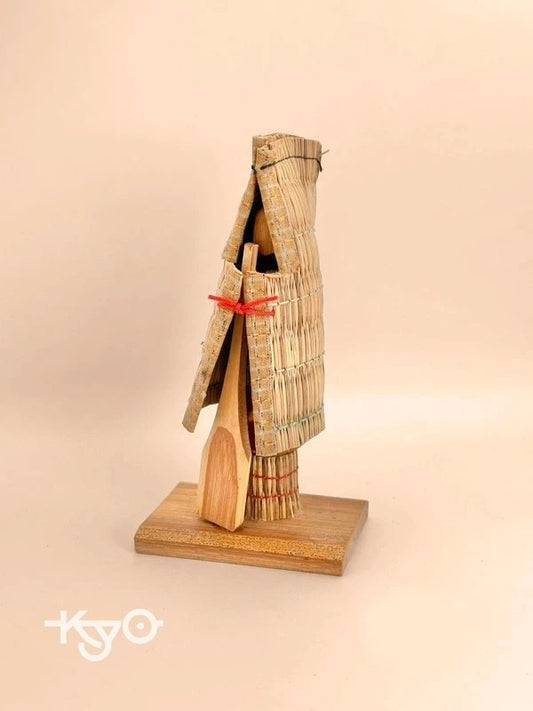 FT66 - Japanese Folktoy doll with snowcoat