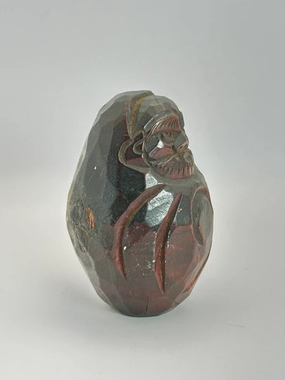 FT62 - Carving Folktoy Wooden Daruma