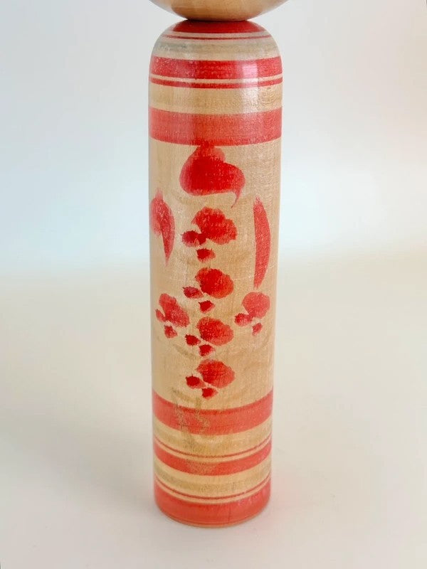 K18105 - Traditional Yamagata kokeshi by Chujiro Kobayashi