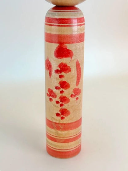 K18105 - Traditional Yamagata kokeshi by Chujiro Kobayashi