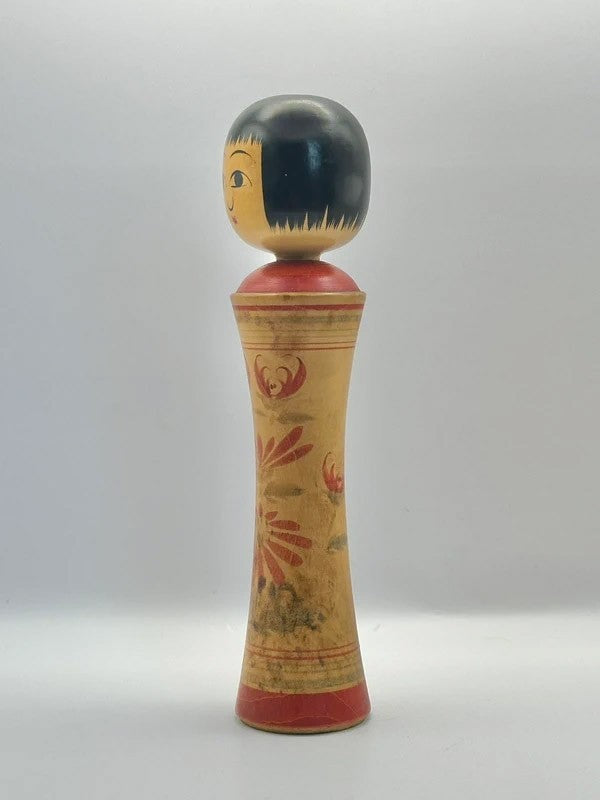 K20005 - Traditional Naruko kokeshi by Mamoru Izu 伊豆護