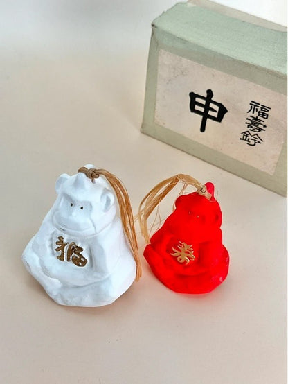 CB064 - Dorei Clay bell from Ōmiya Hachiman Shrine 大宮八幡宮
