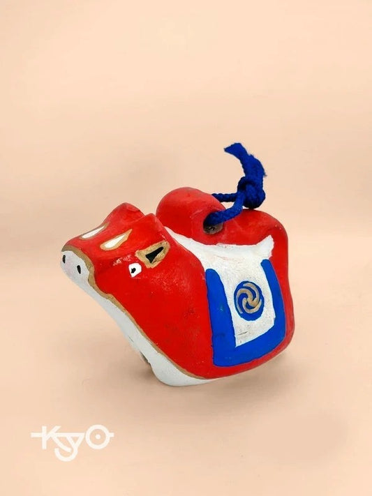 CB015 - Japanese clay bell ornament Dorei