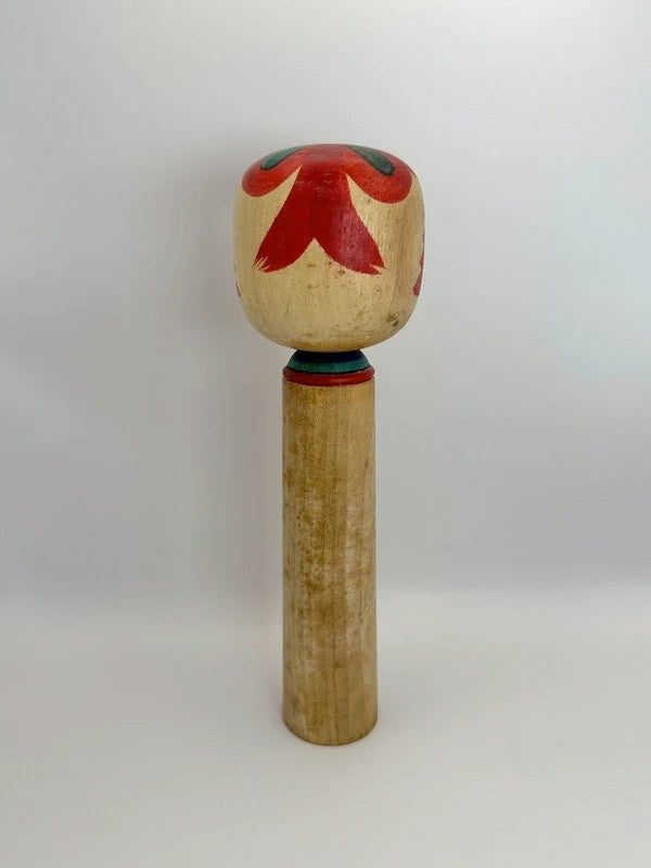 K25017 - Traditional Hijiori kokeshi by Shoichi Sato