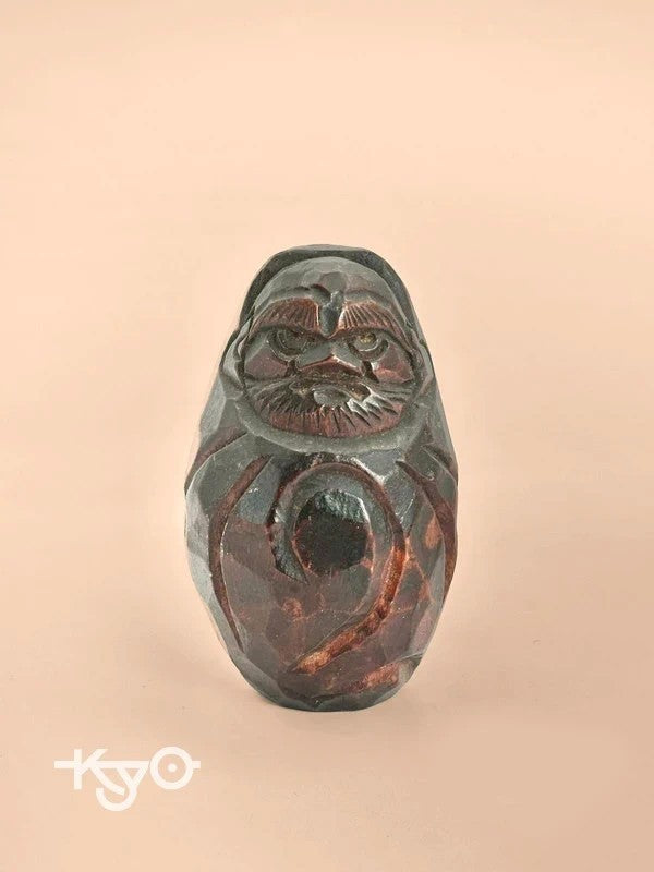 FT62 - Carving Folktoy Wooden Daruma