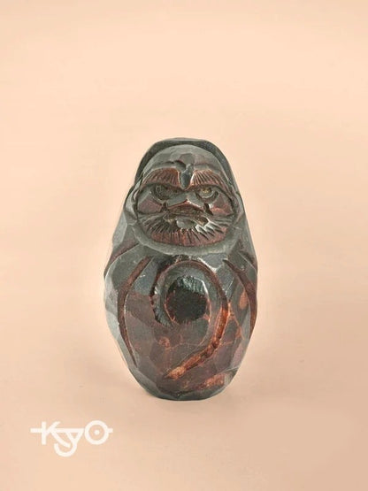 FT62 - Carving Folktoy Wooden Daruma