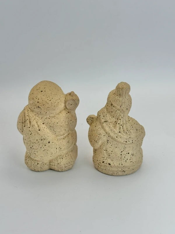 Vintage Japanese clay folk toy