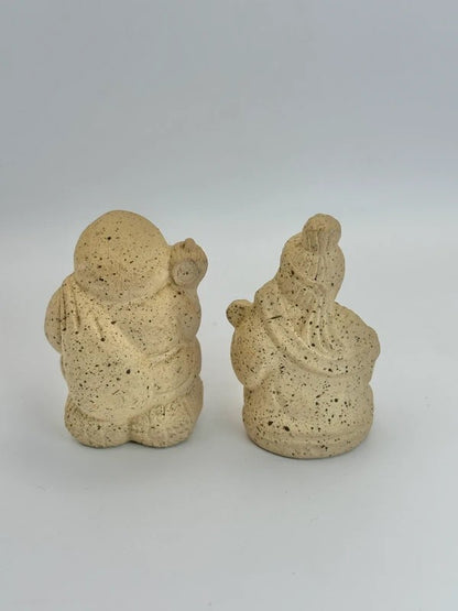 Vintage Japanese clay folk toy