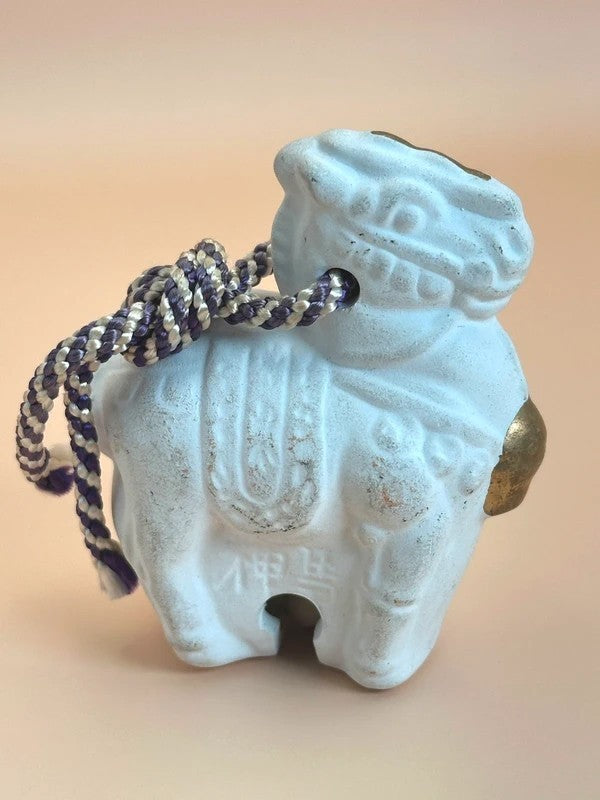 CB014 - Japanese Clay Bell Ornament Dorei