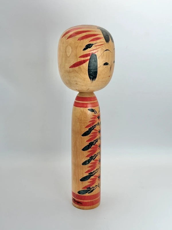 K25020 - Traditional Togatta kokeshi by Tsuneichi Suga