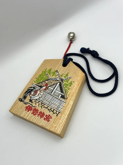 VTT08 - Tsuko-Tegata wooden passport Ise Shrine 伊勢神宮