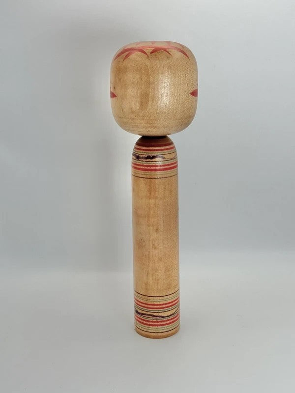 K25018 - Traditional Hijiori kokeshi by Bunkichi Sato