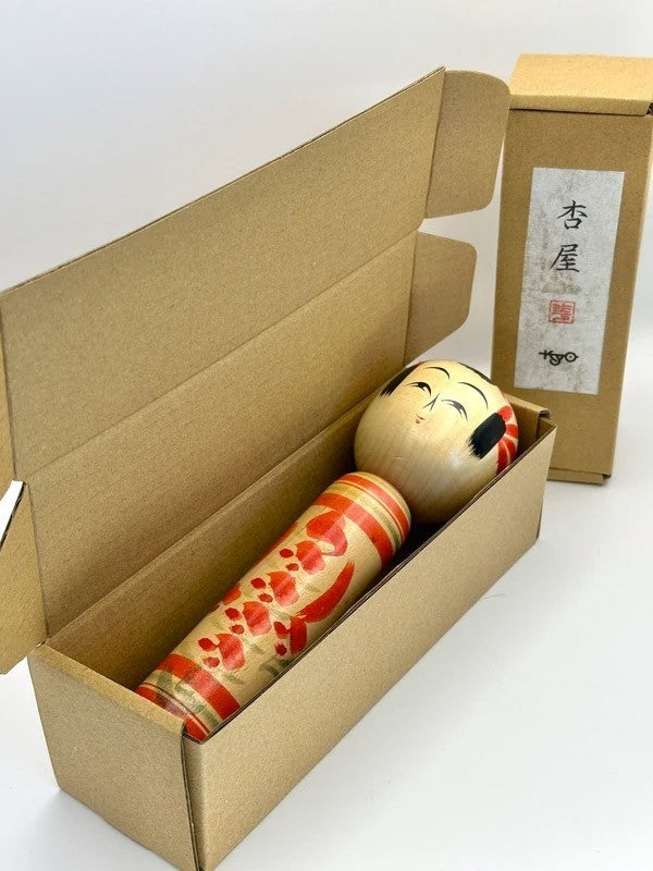 K18052 - Traditional Yamagata kokeshi by Chujiro Kobayashi 小林忠次郎