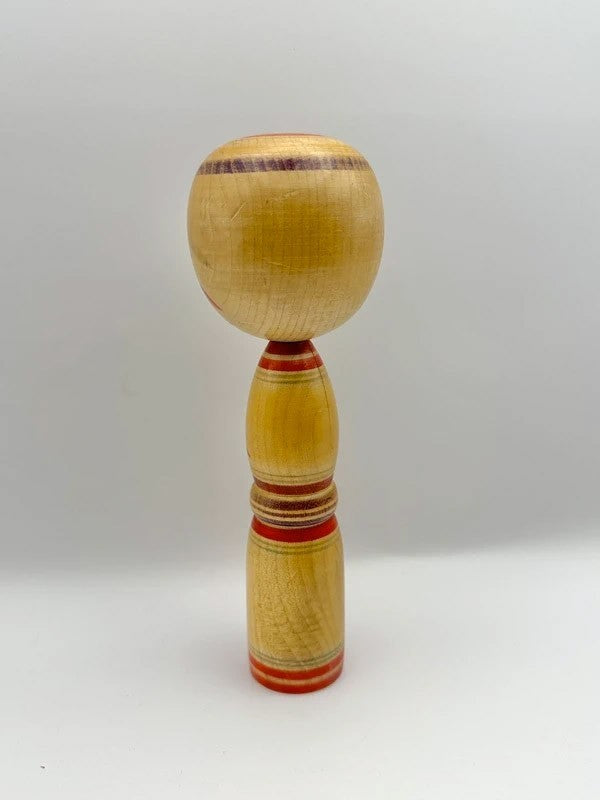 K18043 - Traditional Yajirō Kokeshi by Naoki Sato 佐藤直樹