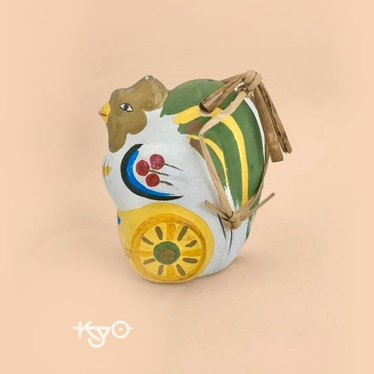 CB013 - Japanese clay bell ornament Dorei