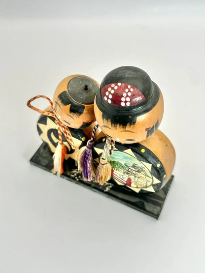 FT81 - Vintage omiyage taiko kokeshi