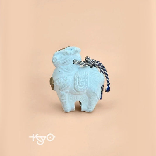 CB014 - Japanese Clay Bell Ornament Dorei