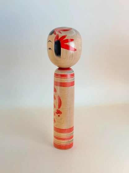 K18105 - Traditional Yamagata kokeshi by Chujiro Kobayashi