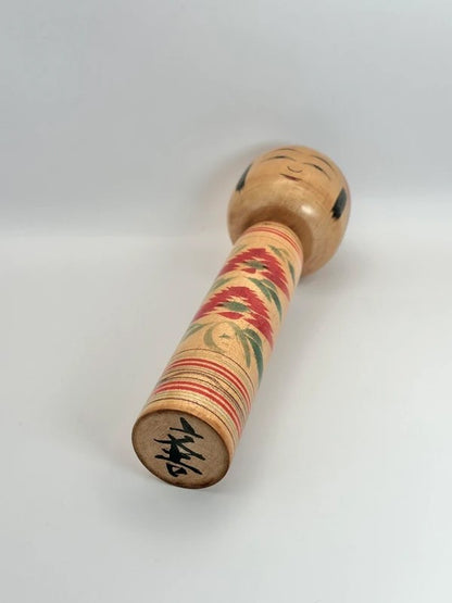 K25018 - Traditional Hijiori kokeshi by Bunkichi Sato