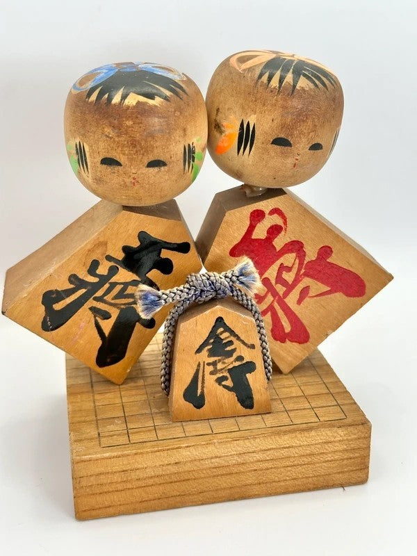 FT78 - Omiyage folktoy kokeshi Shogi