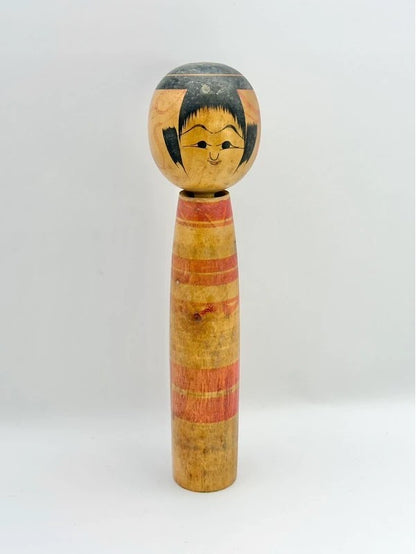 K20060 - Traditional Tsuchiyu Kokeshi by Kyuya Sato 佐藤久弥
