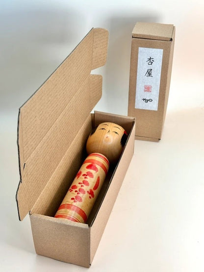 K18105 - Traditional Yamagata kokeshi by Chujiro Kobayashi