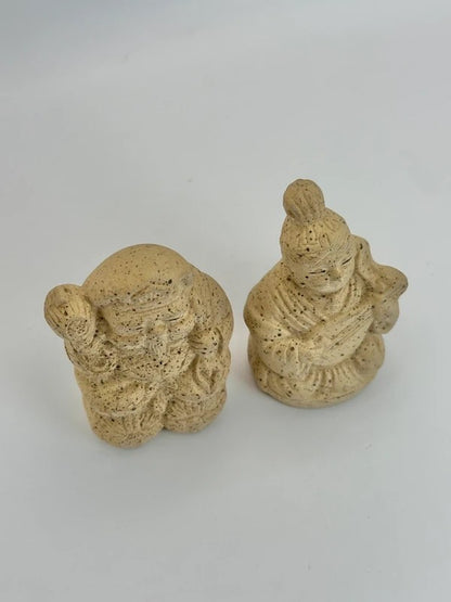 Vintage Japanese clay folk toy