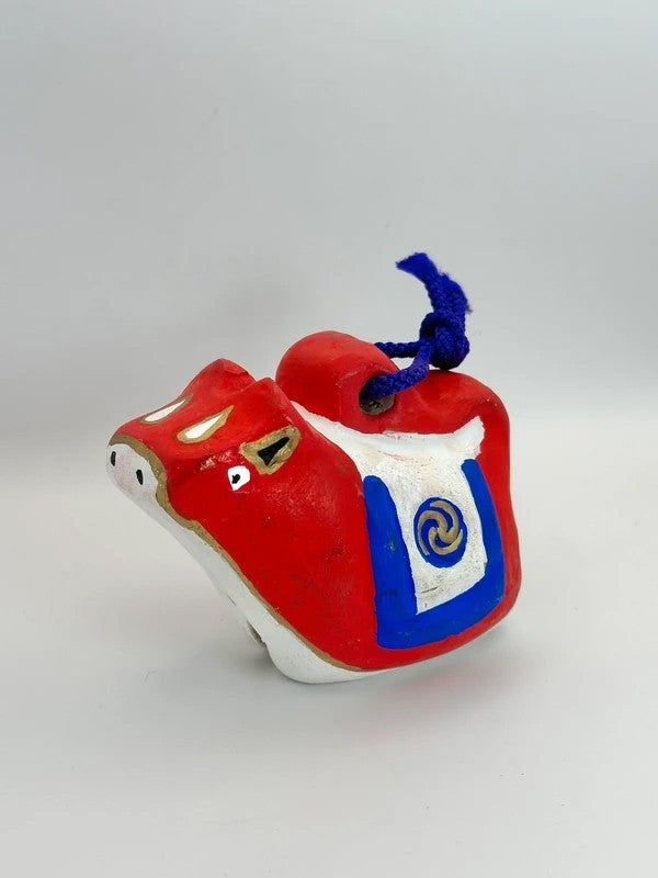 CB015 - Japanese clay bell ornament Dorei