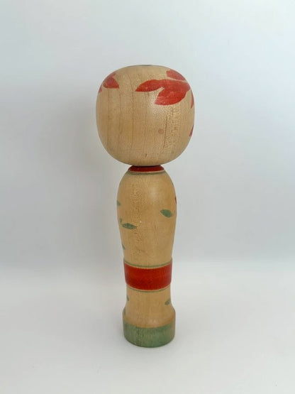 K18067 - Traditional Zao kokeshi by Shoichi Okazaki 岡崎昭一