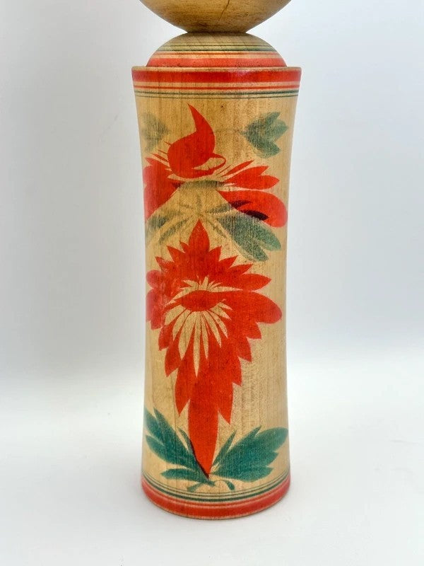 K25007 - Traditional Naruko kokeshi by Jinji Okazaki