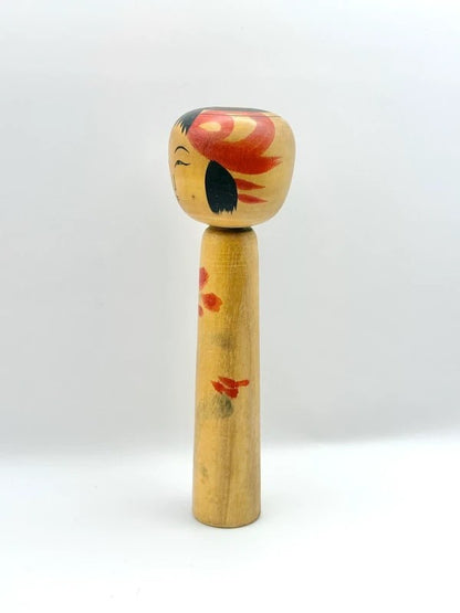 K18061 - Traditional Tsuchiyu kokeshi by Yutaka Inage 稲毛豊