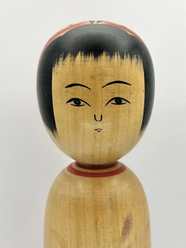 K25013 - Traditional Kijiyama kokeshi by Masanori Onodera 小野寺正徳