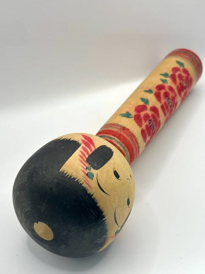 K30002 - Traditional Yajiro kokeshi by Tsuta Mamoru 蔦衛