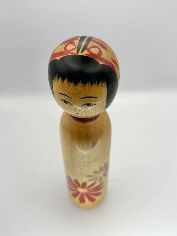K25013 - Traditional Kijiyama kokeshi by Masanori Onodera 小野寺正徳