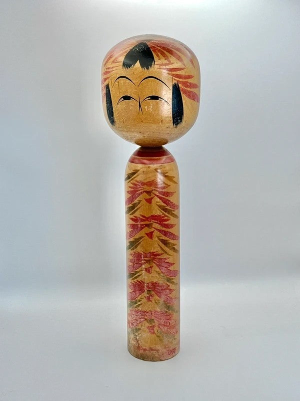 K30009 - Traditional Tōgatta kokeshi by Akozuma Shōzō