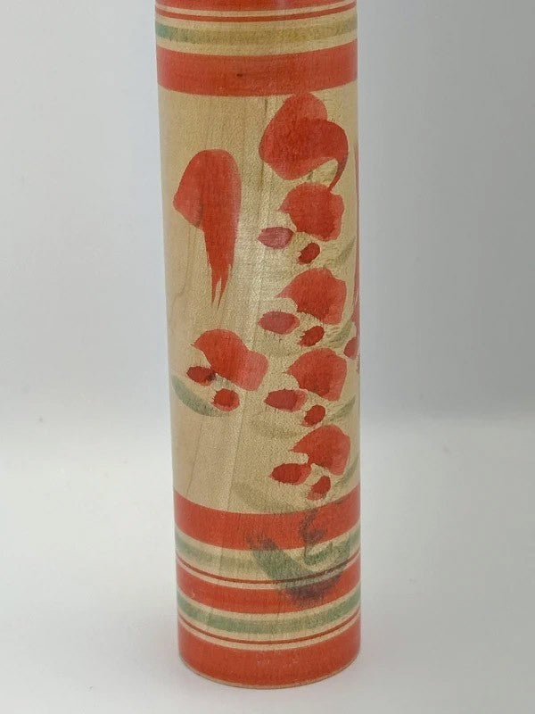 K18052 - Traditional Yamagata kokeshi by Chujiro Kobayashi 小林忠次郎