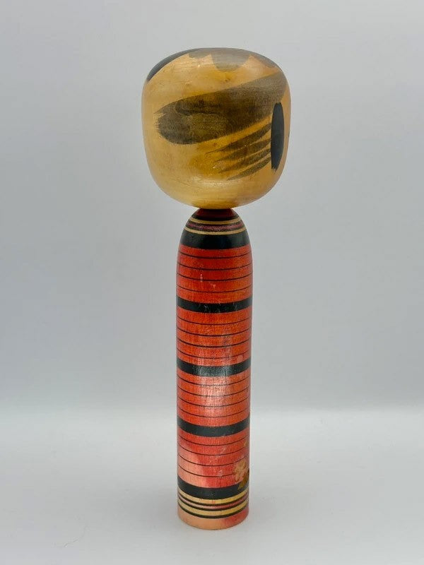 K20058 - Trad Sosaku Kokeshi by Shoji Suzuki 鈴木昭二