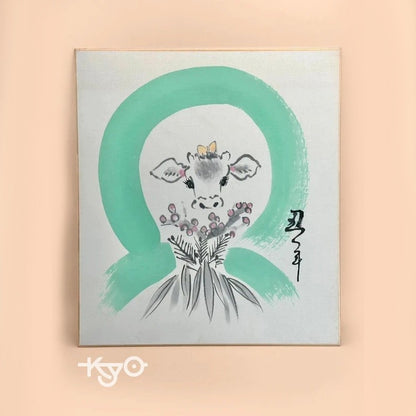 SHP26 - original Shikishi artwork card Japan